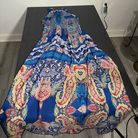 Anthropologie Ranna Gill Boteh Maxi Dress Paisley - Picture 3 of 10